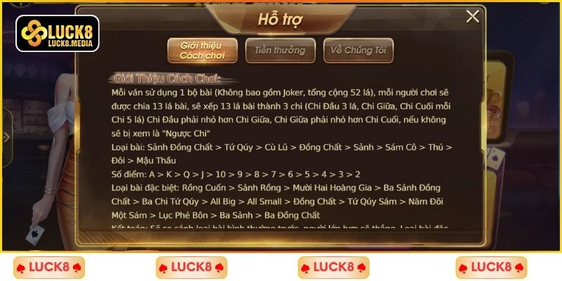 LUCK8 | Mậu Binh Là Game Gì? Cách Đánh Bài Chuẩn Cho Newbie 2 Chia sẻ cách chơi bài Binh Xập Xám chi tiết