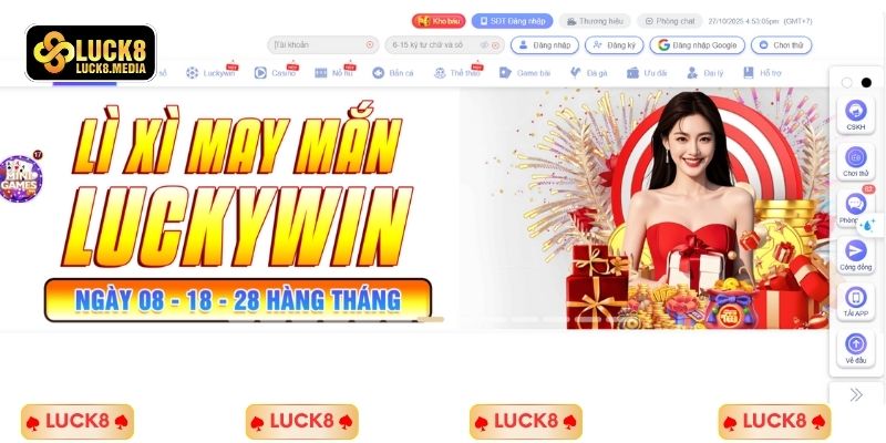 LUCK8 | Đăng Nhập LUCK8 2 Hướng dẫn chi tiết các bước đăng nhập LUCK8
