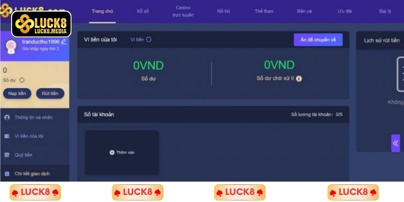 LUCK8 | Nạp Tiền Luck8 3 Các điều khoản cần đọc trước khi thực hiện nạp tiền